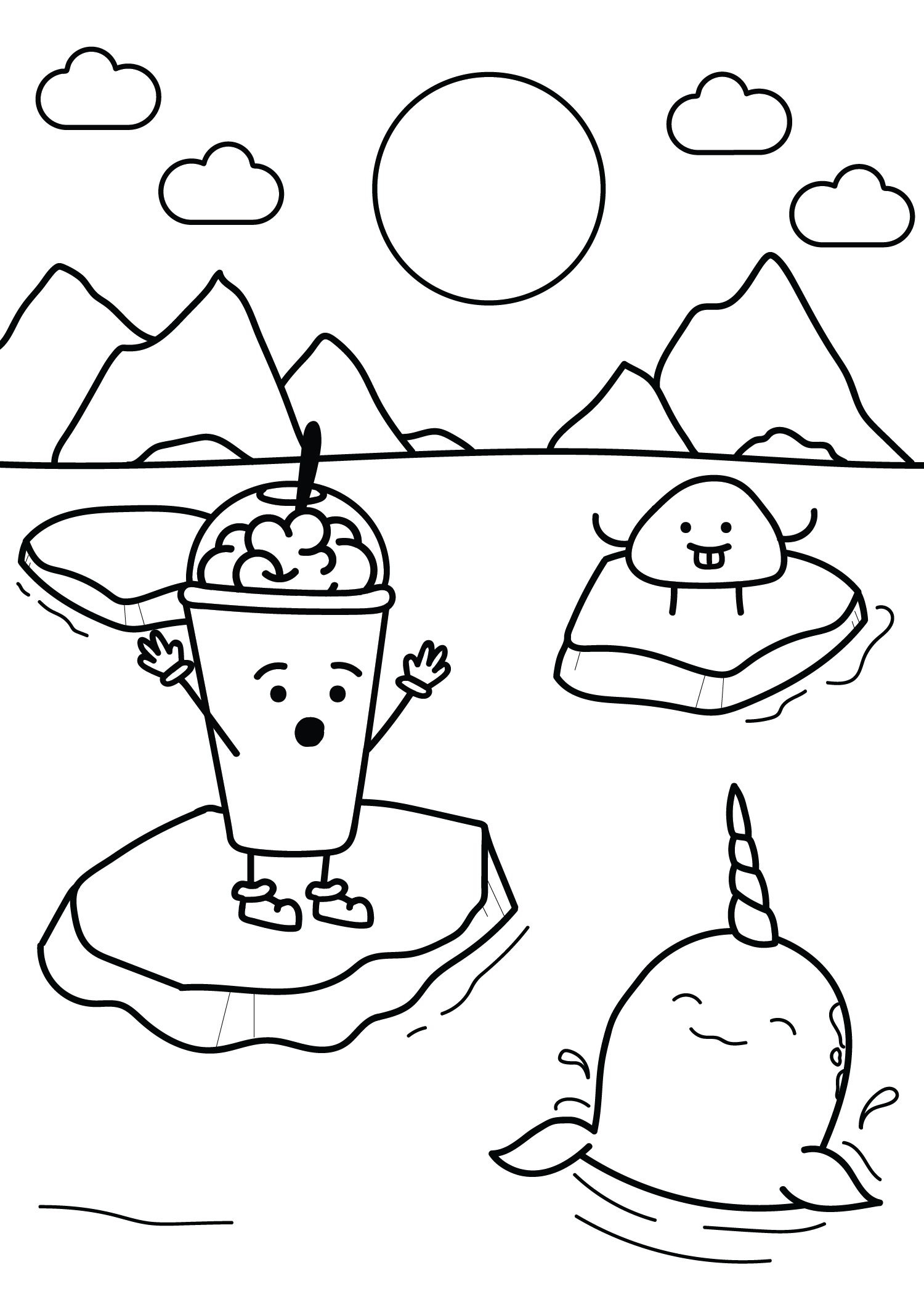 Smarty Pants Coloring Page